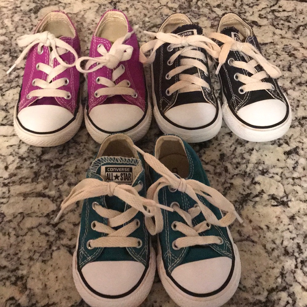 Toddler Converse 7 lot